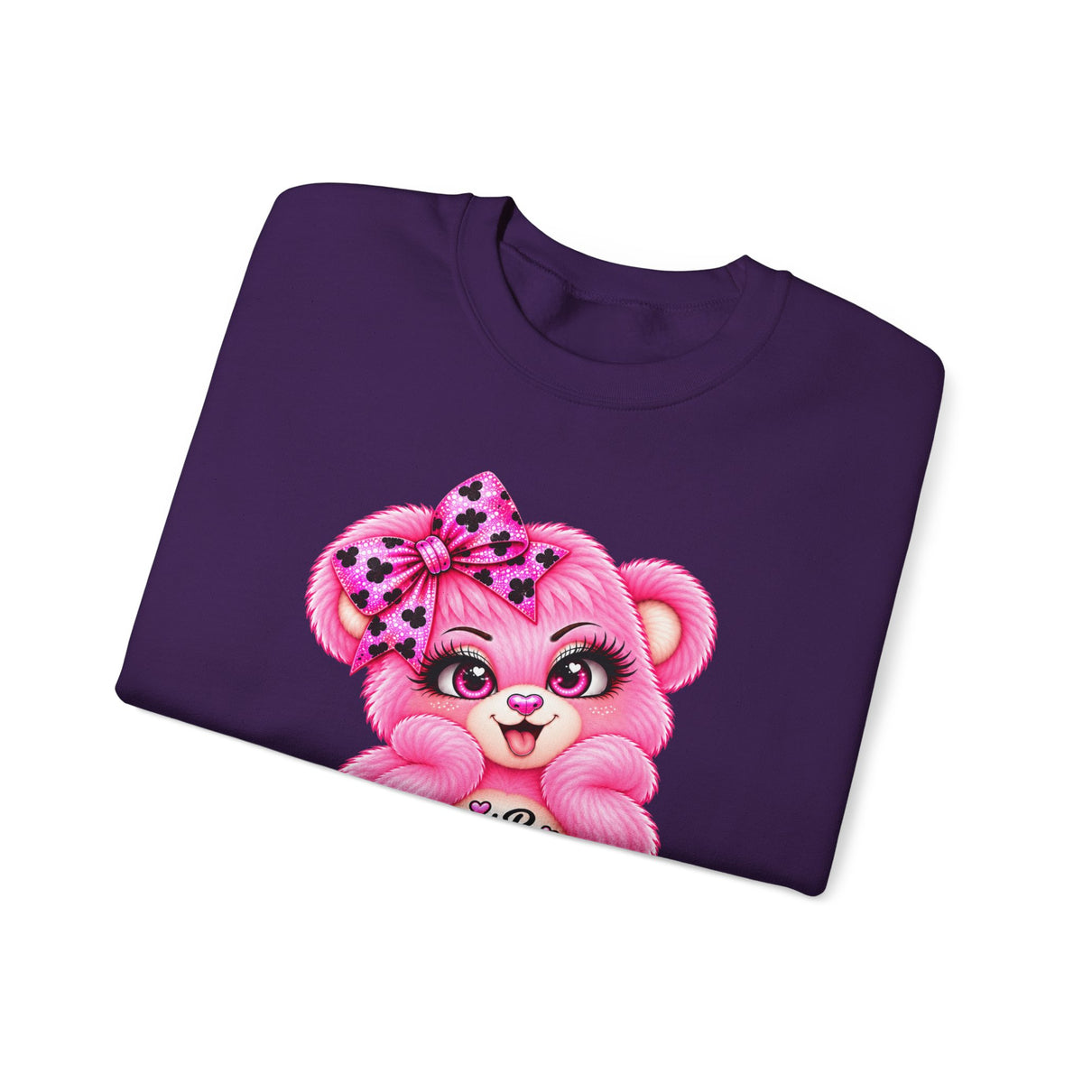MooStache Sassy Bear Sweatshirt | Twatwaffle Bear