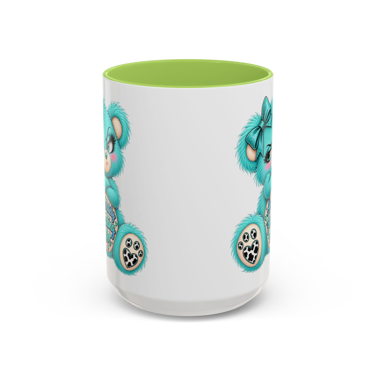 MooStache Sassy Bear Mug | Absolutely F*cking Not Bear