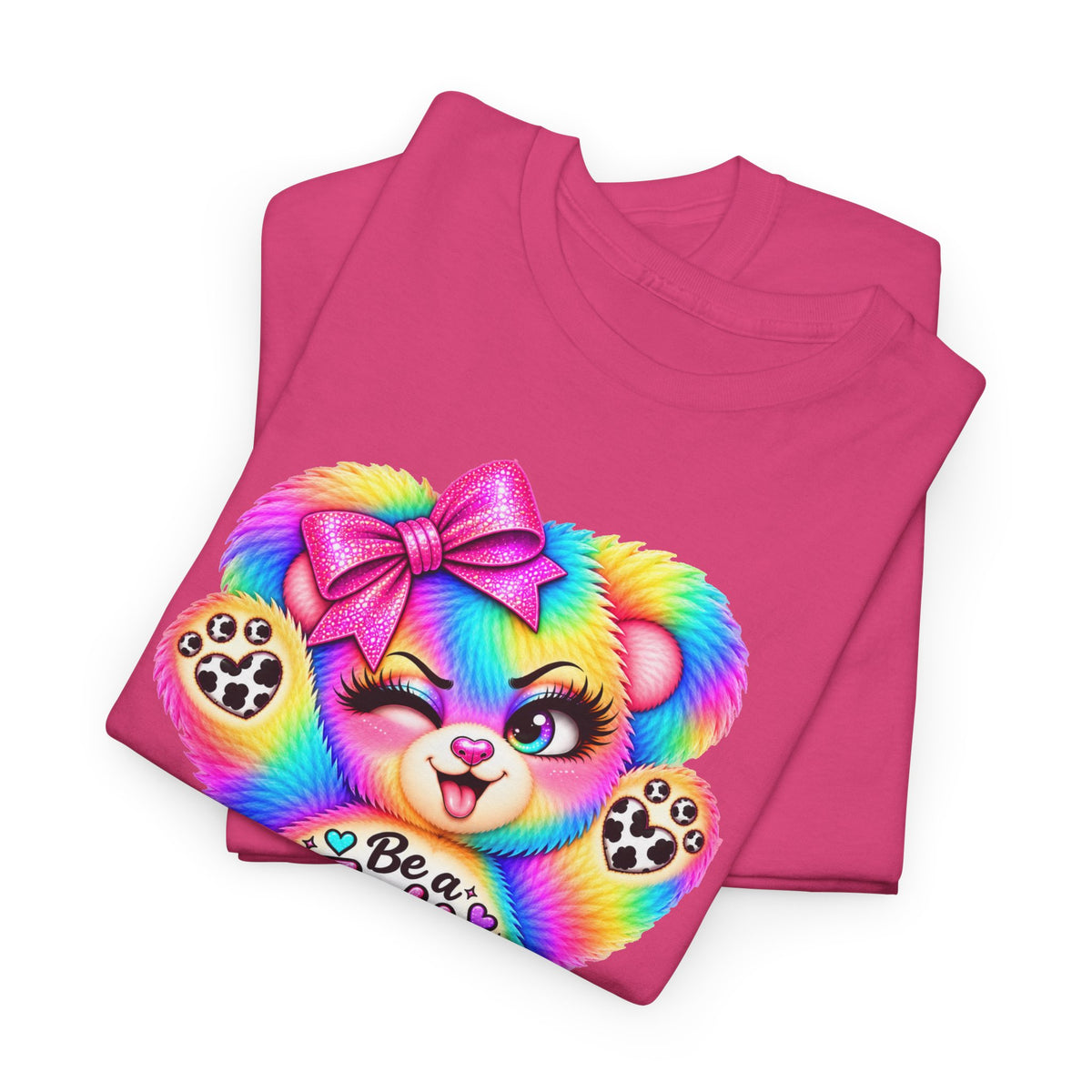 MooStache Sassy Bear Unisex Tee | Nice Human Bear