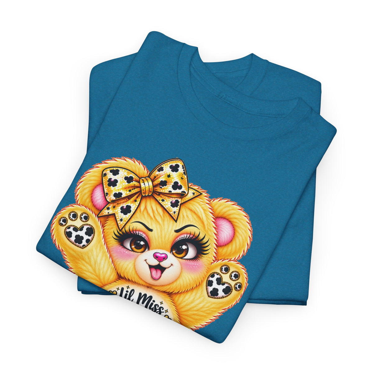 MooStache Sassy Bear Unisex Tee | Lil Miss Sunshine Bear