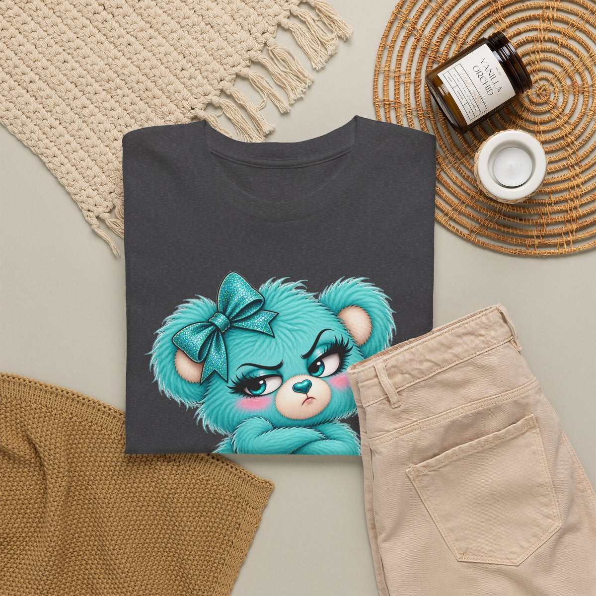 MooStache Sassy Bear Unisex Tee | Absolutely Not Bear