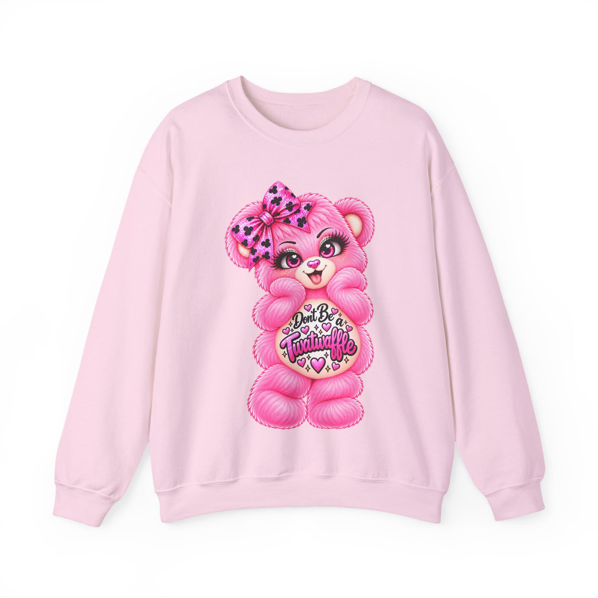 MooStache Sassy Bear Sweatshirt | Twatwaffle Bear