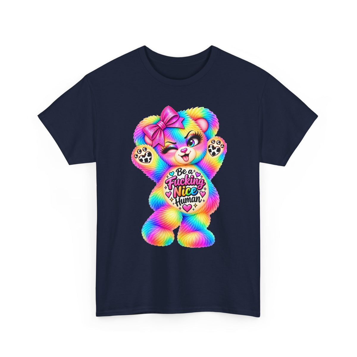 MooStache Sassy Bear Unisex Tee | Nice Human Bear