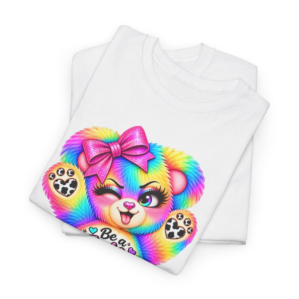 MooStache Sassy Bear Unisex Tee | Nice Human Bear