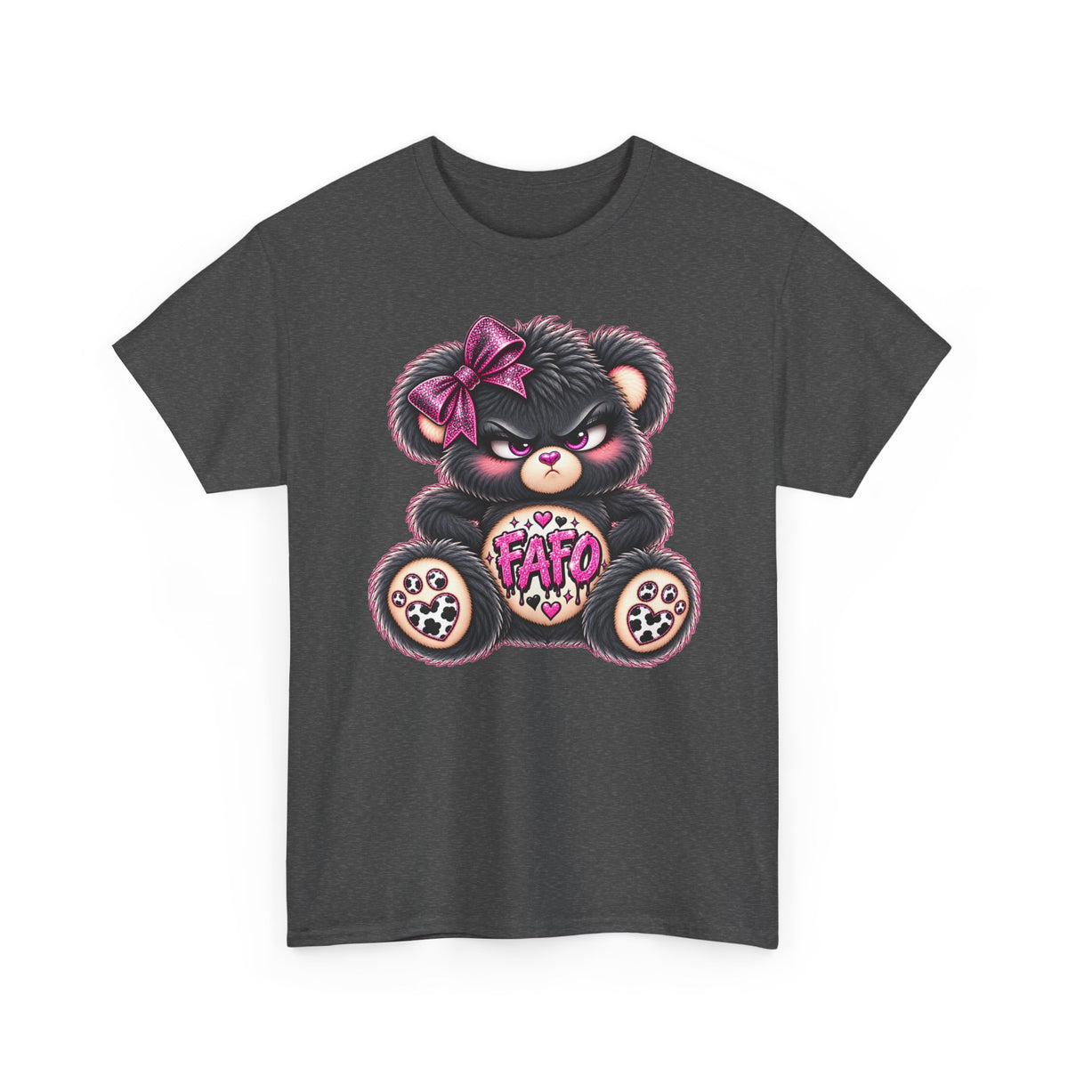 MooStache Sassy Bear Unisex Tee | FAFO Bear