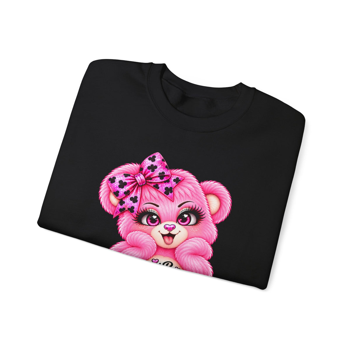 MooStache Sassy Bear Sweatshirt | Twatwaffle Bear