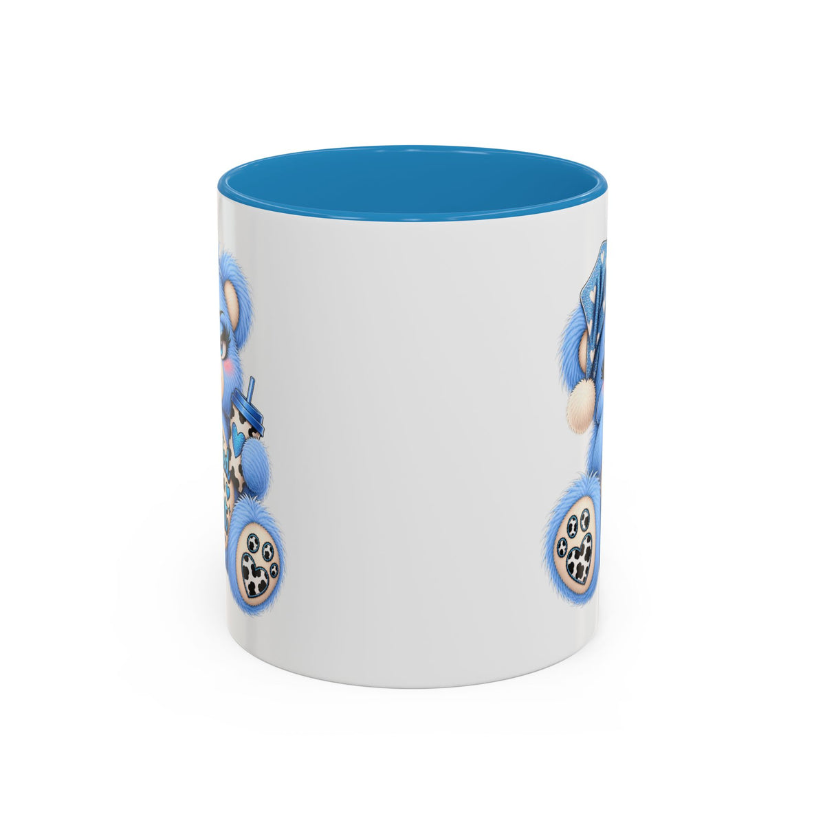MooStache Sassy Bear Mug | Too Tired Bear