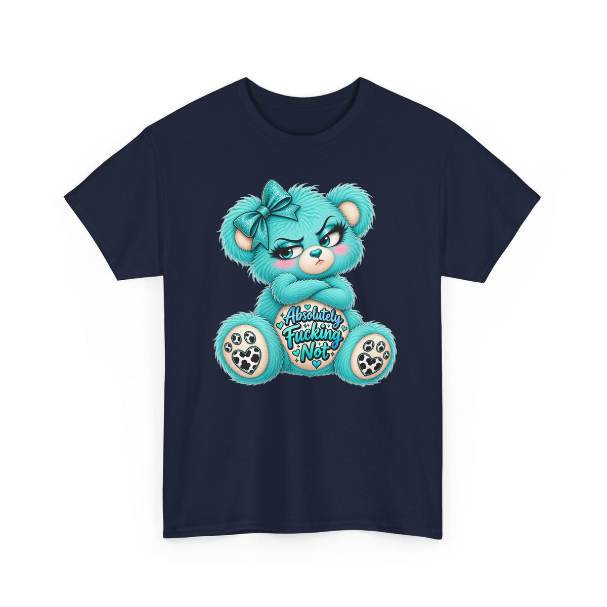 MooStache Sassy Bear Unisex Tee | Absolutely Not Bear