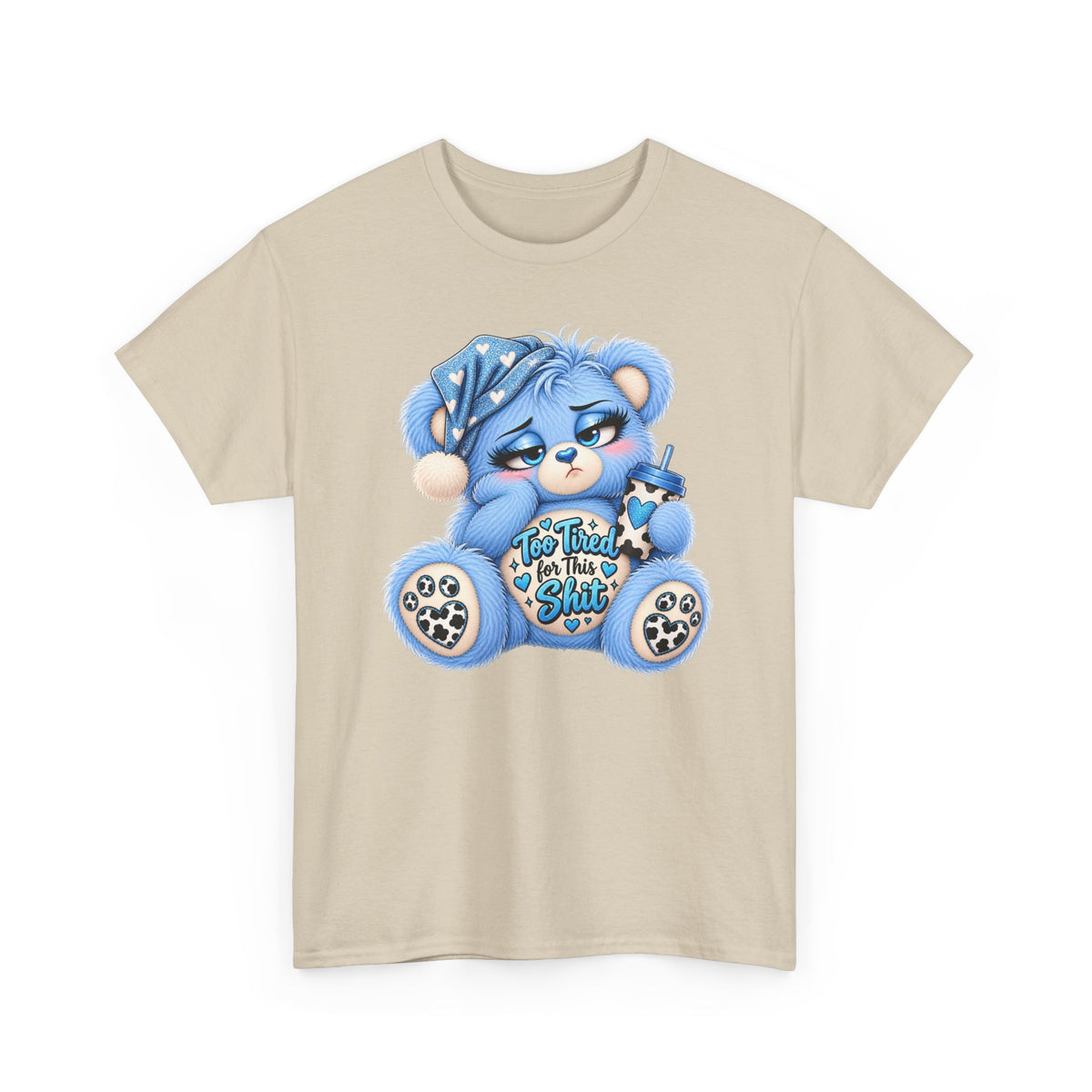 Copy of MooStache Sassy Bear Unisex Tee |  Twatwaffle Bear