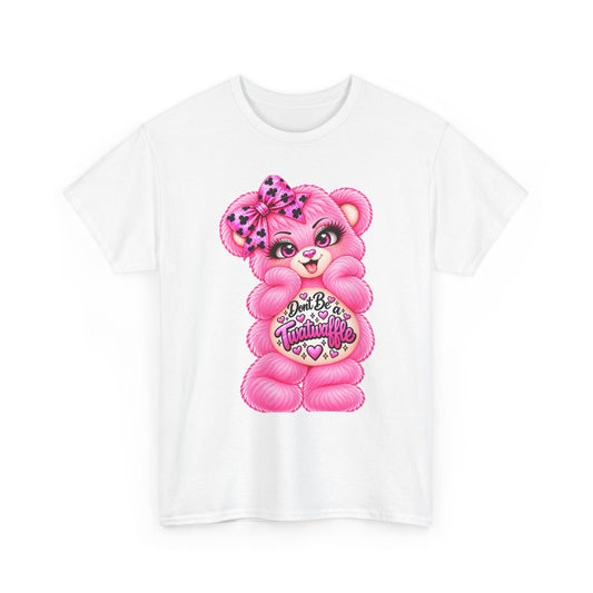 MooStache Sassy Bear Unisex Tee |  Twatwaffle Bear