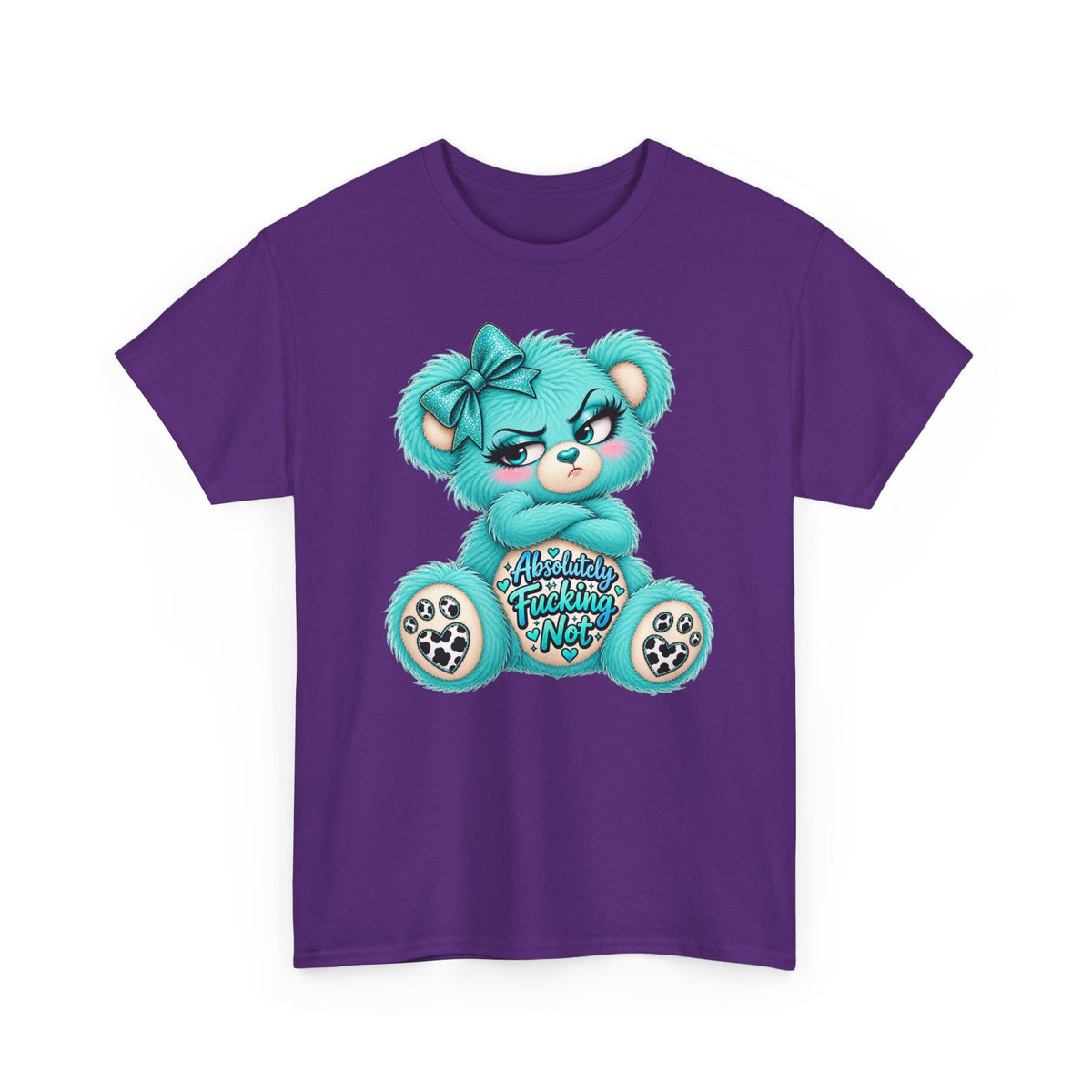 MooStache Sassy Bear Unisex Tee | Absolutely Not Bear