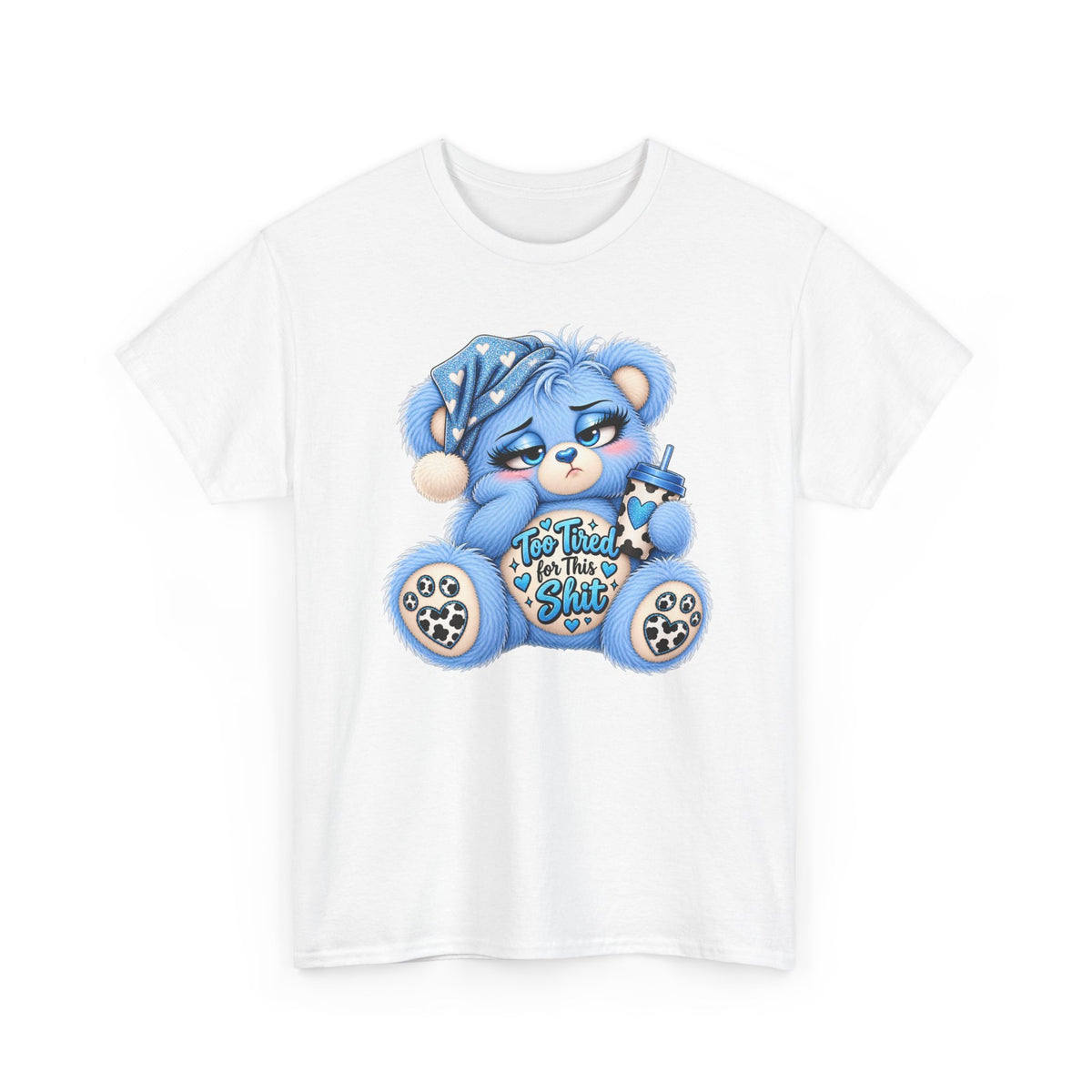 Copy of MooStache Sassy Bear Unisex Tee |  Twatwaffle Bear