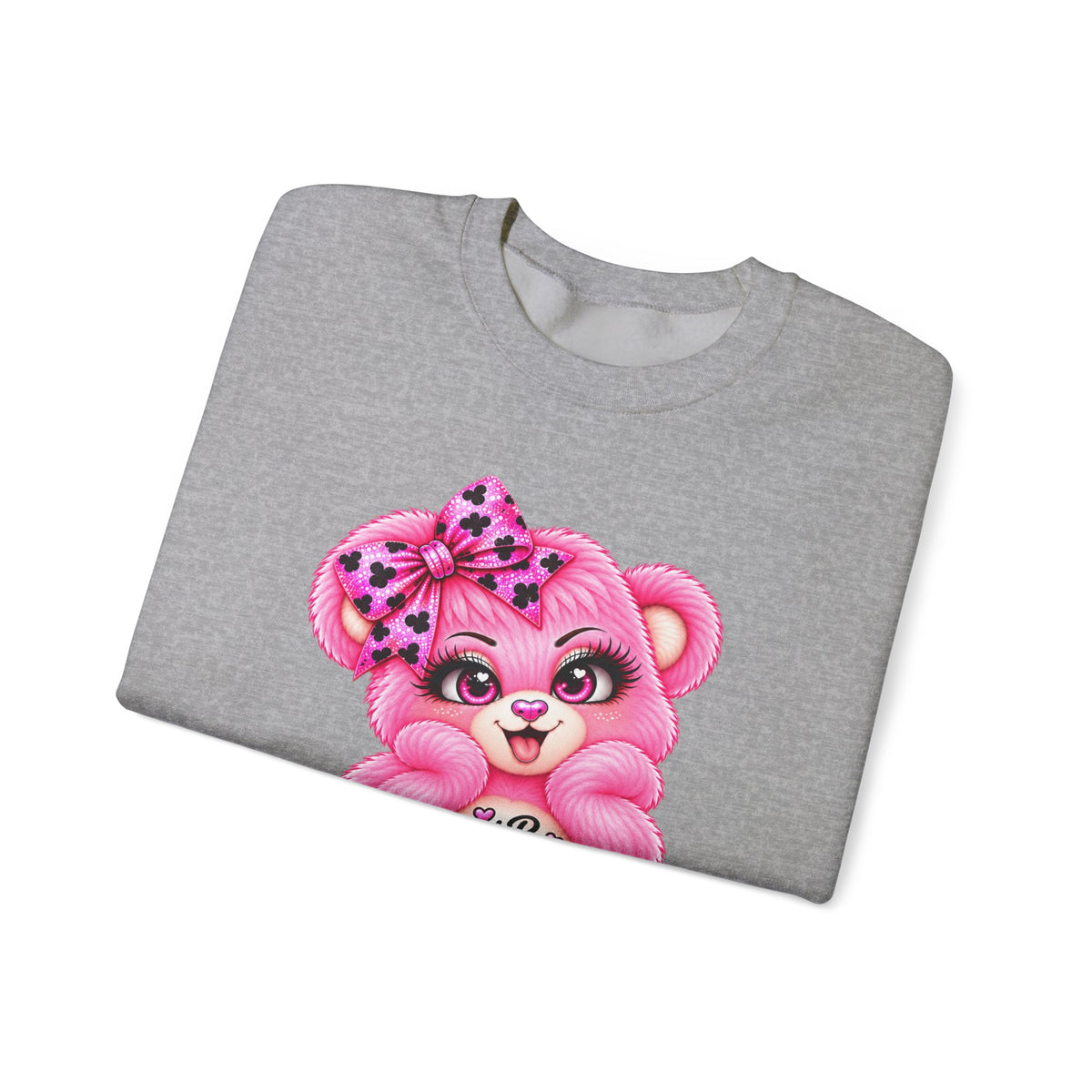 MooStache Sassy Bear Sweatshirt | Twatwaffle Bear