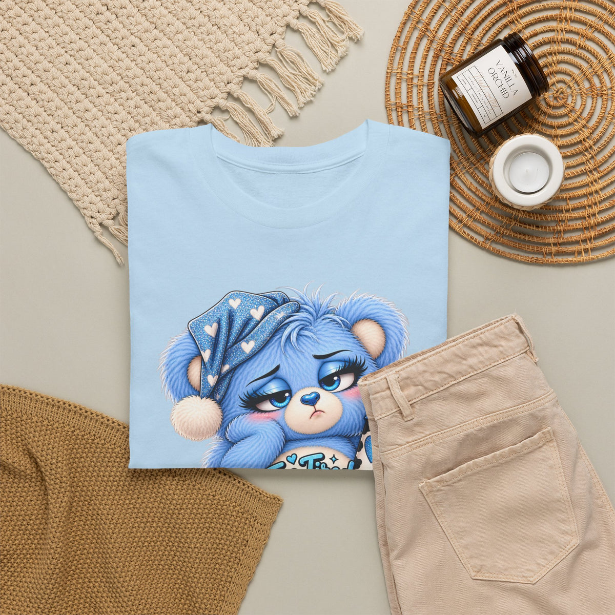 Copy of MooStache Sassy Bear Unisex Tee |  Twatwaffle Bear