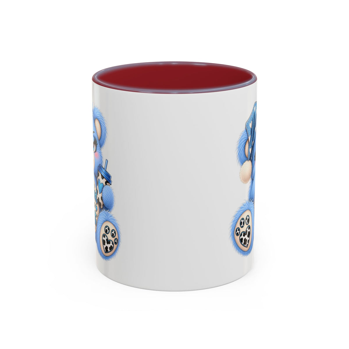 MooStache Sassy Bear Mug | Too Tired Bear