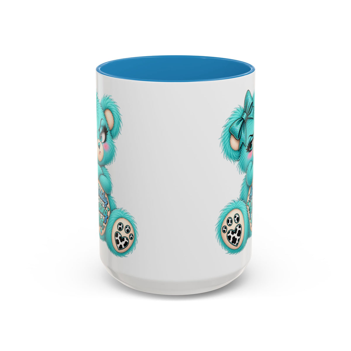 MooStache Sassy Bear Mug | Absolutely F*cking Not Bear