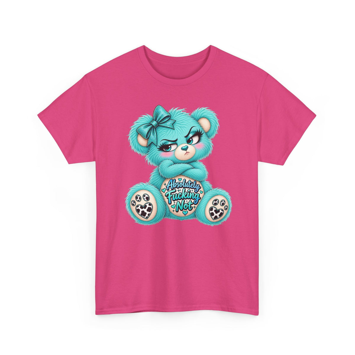MooStache Sassy Bear Unisex Tee | Absolutely Not Bear