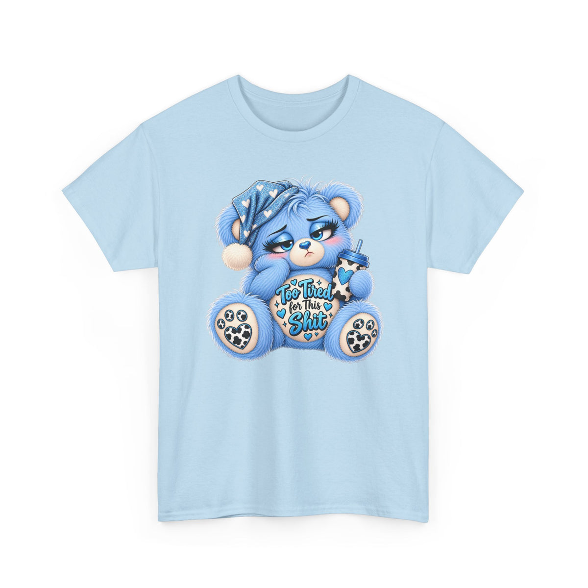 Copy of MooStache Sassy Bear Unisex Tee |  Twatwaffle Bear