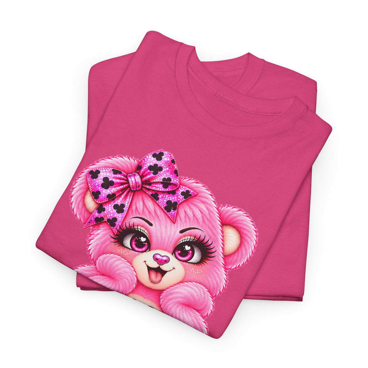 MooStache Sassy Bear Unisex Tee |  Twatwaffle Bear
