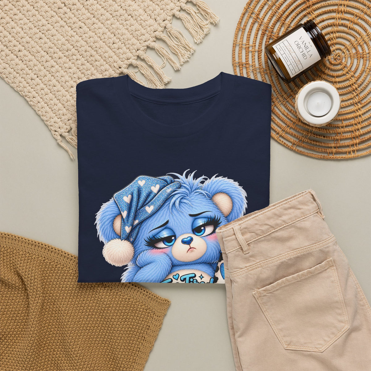 Copy of MooStache Sassy Bear Unisex Tee |  Twatwaffle Bear
