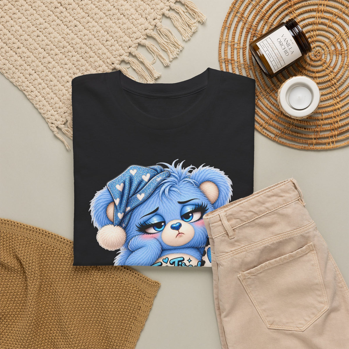 Copy of MooStache Sassy Bear Unisex Tee |  Twatwaffle Bear