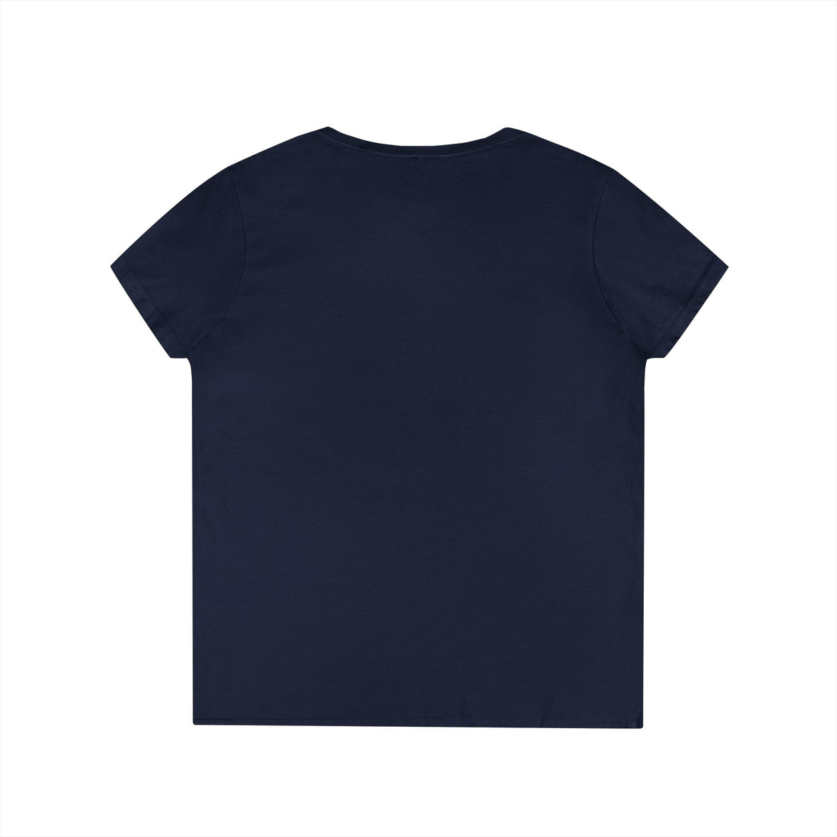 MooStache Sassy Bear Ladies' V-Neck Tee | Too Tired Bear