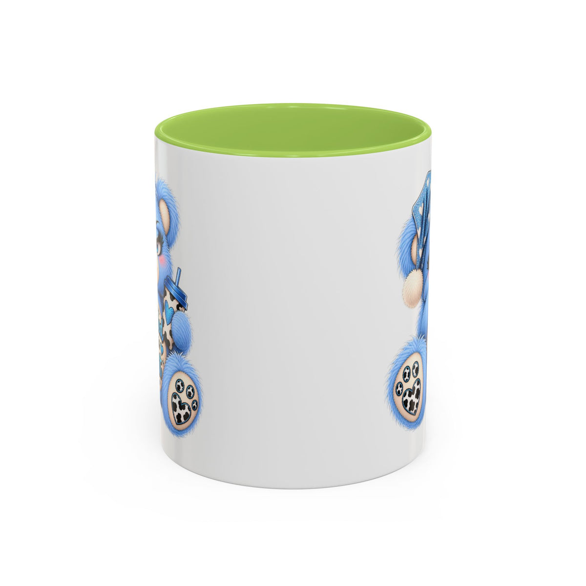 MooStache Sassy Bear Mug | Too Tired Bear