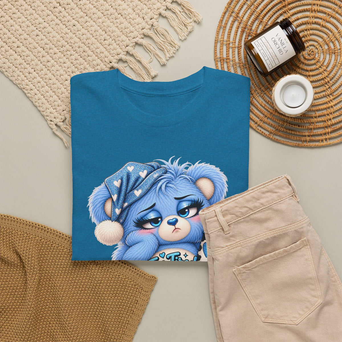 Copy of MooStache Sassy Bear Unisex Tee |  Twatwaffle Bear