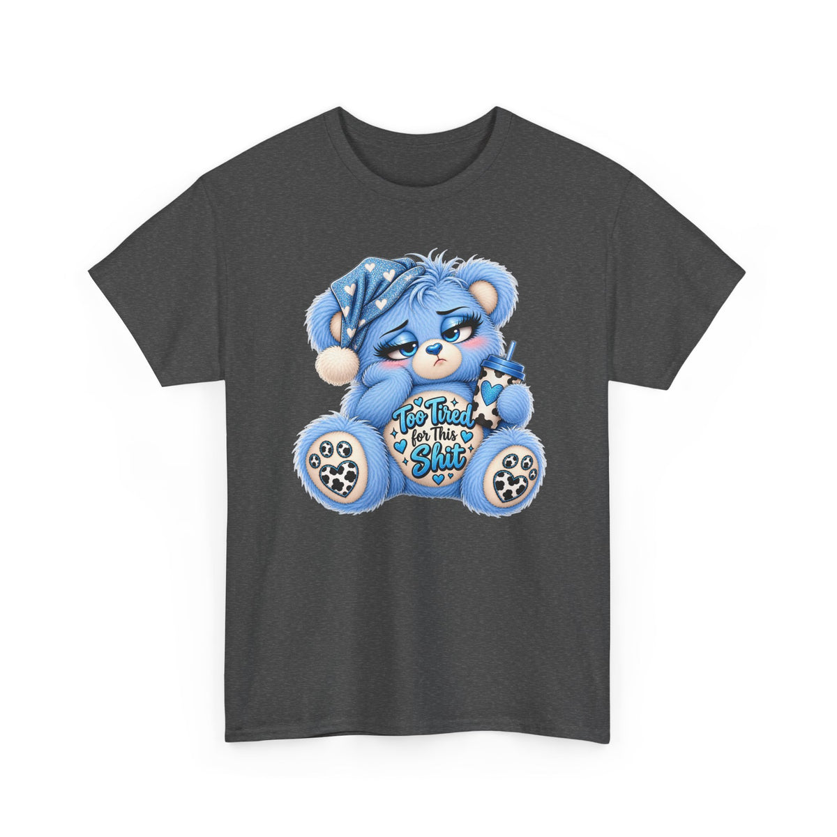 Copy of MooStache Sassy Bear Unisex Tee |  Twatwaffle Bear