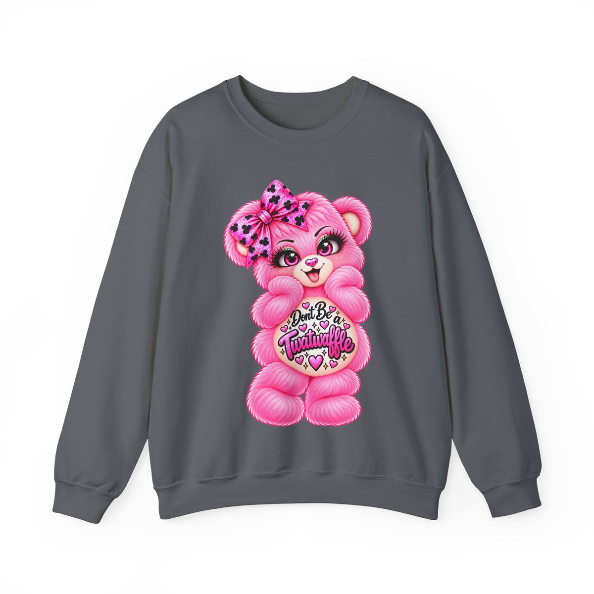 MooStache Sassy Bear Sweatshirt | Twatwaffle Bear
