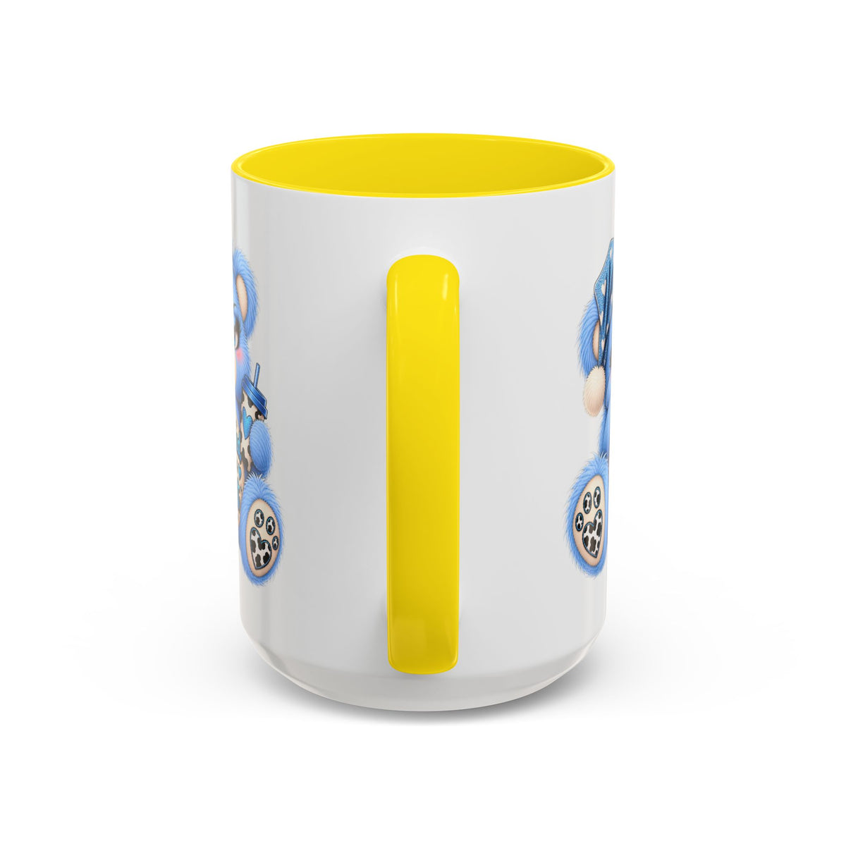 MooStache Sassy Bear Mug | Too Tired Bear