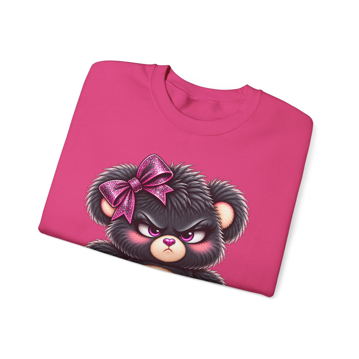 MooStache Sassy Bear Sweatshirt | FAFO Bear