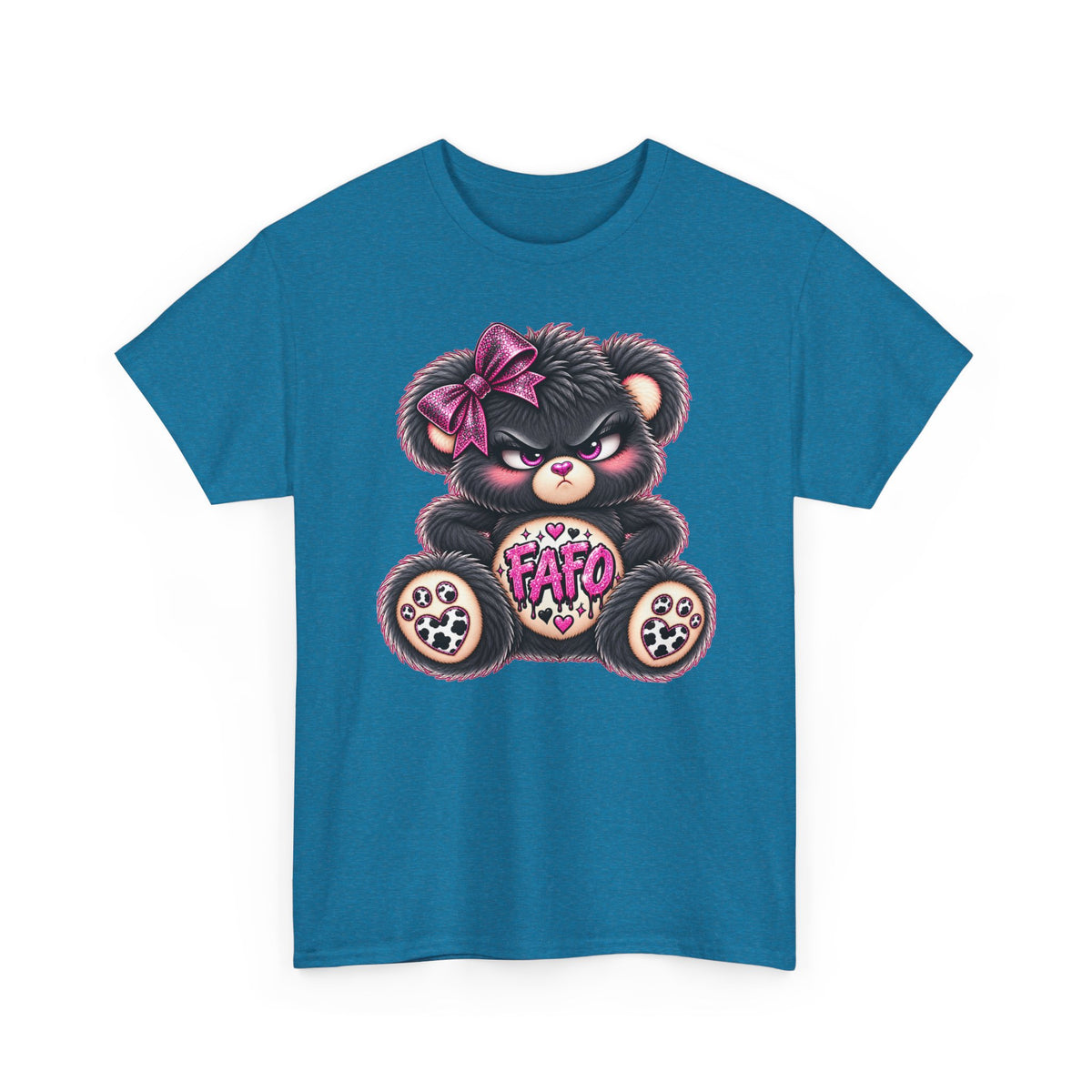MooStache Sassy Bear Unisex Tee | FAFO Bear