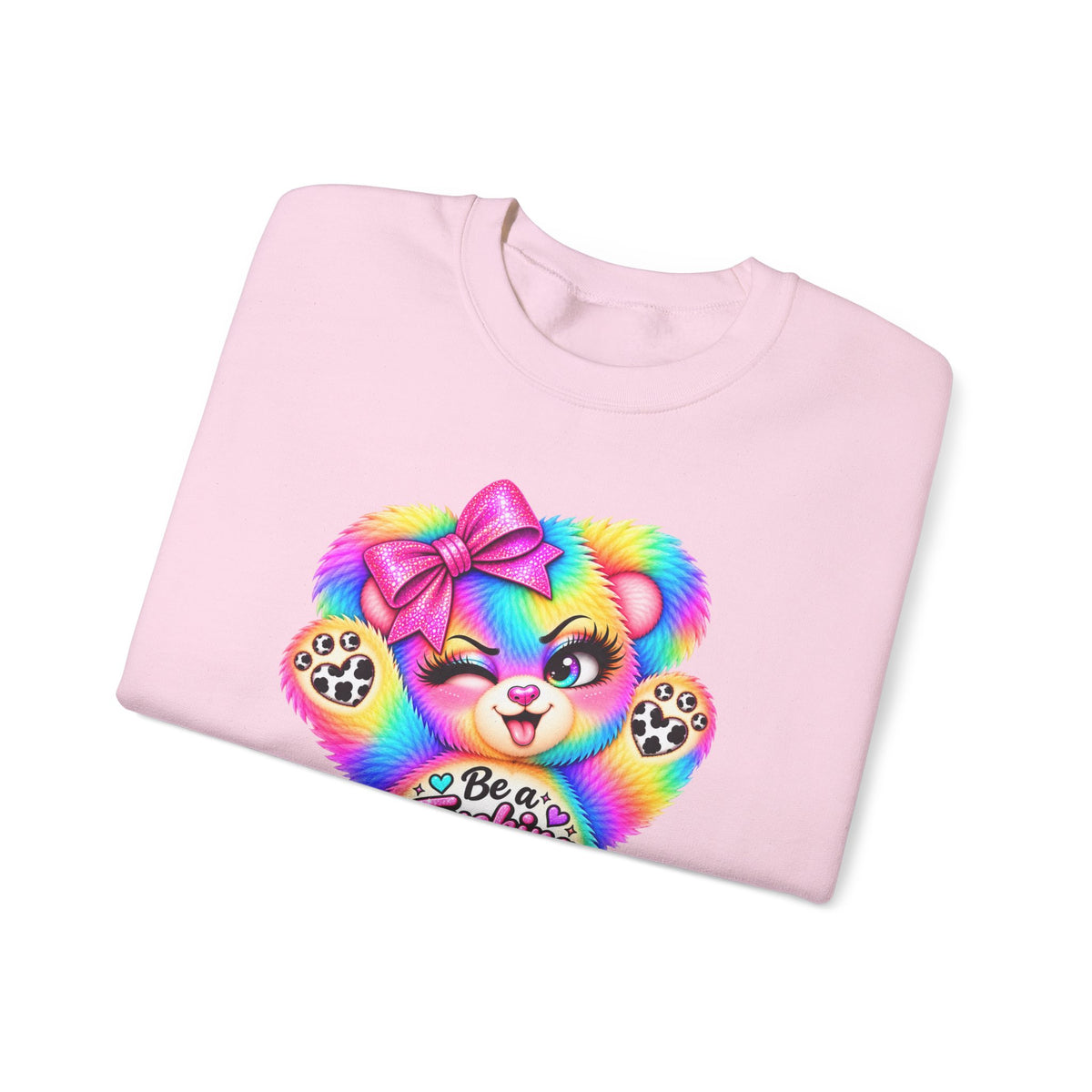 MooStache Sassy Bear Sweatshirt | Be a F*cking Mind Human Bear