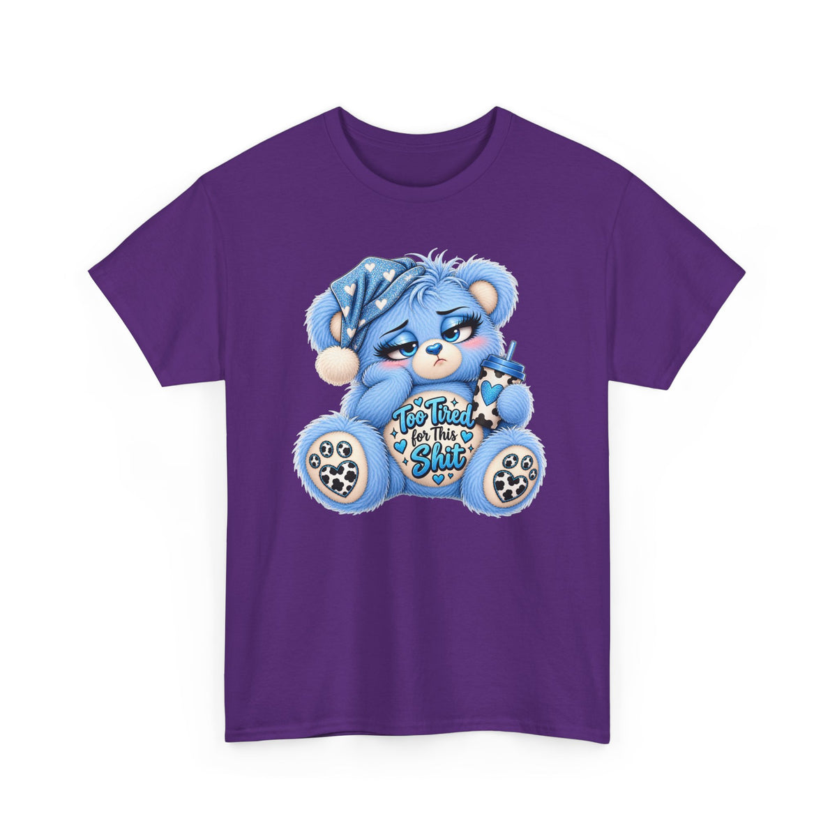 Copy of MooStache Sassy Bear Unisex Tee |  Twatwaffle Bear