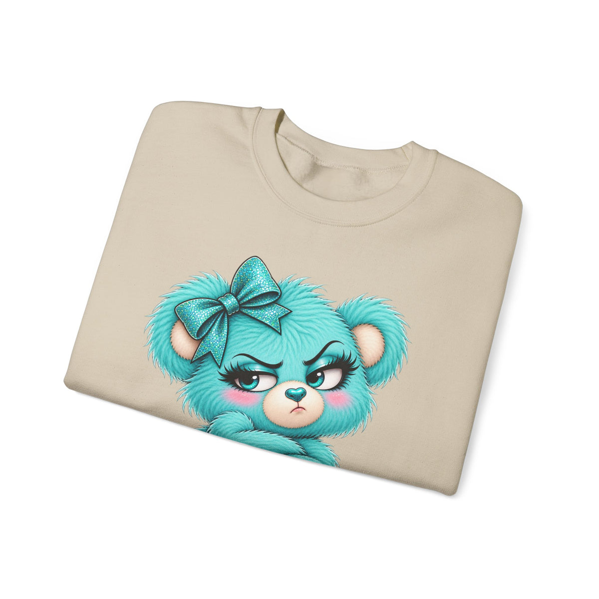 MooStache Sassy Bear Sweatshirt | Absolutely F*cking Not Bear