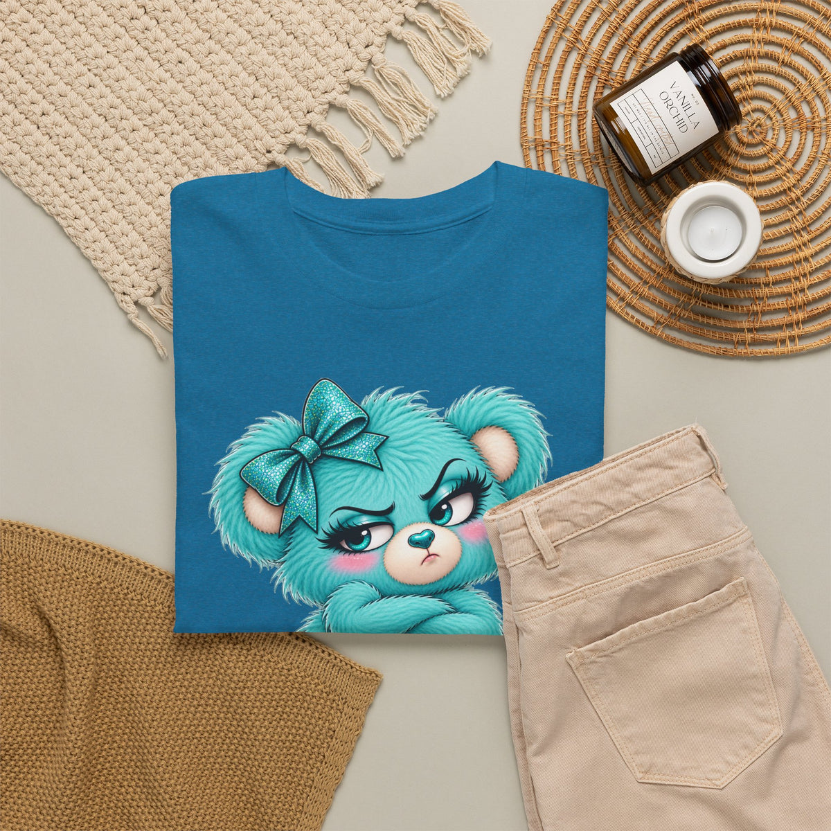 MooStache Sassy Bear Unisex Tee | Absolutely Not Bear