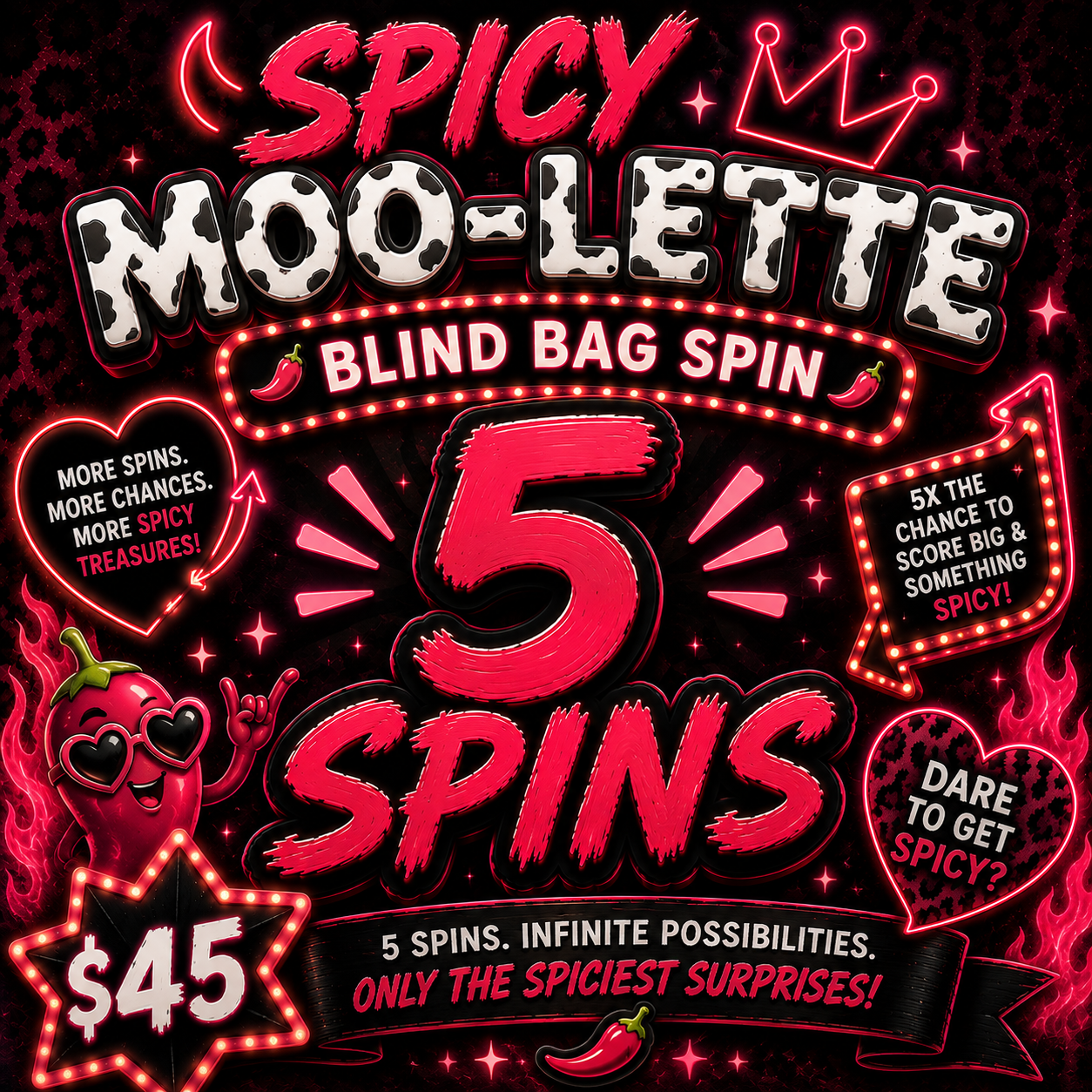 Spicy Moo-lette Blind Bag