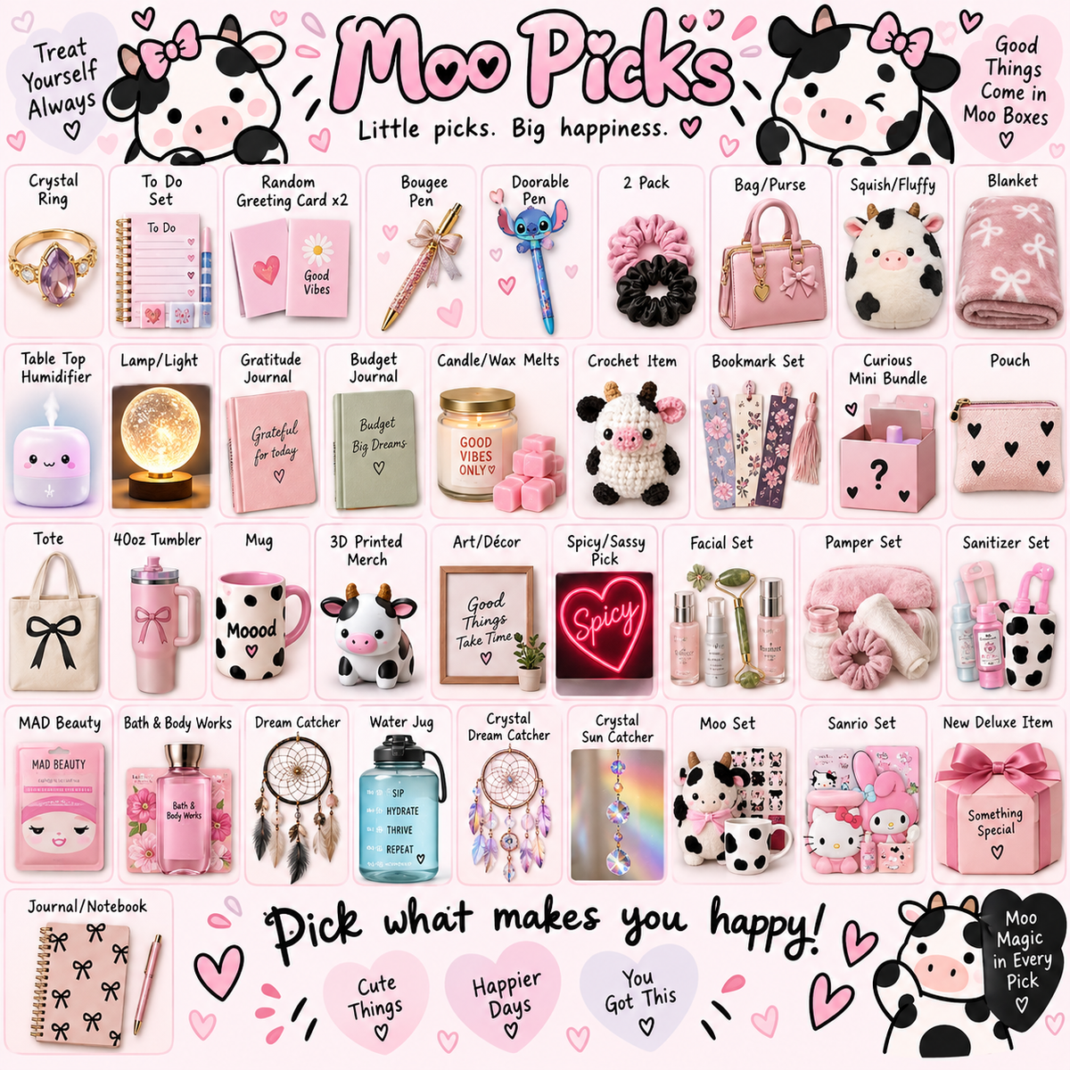 Moo Picks - Gumball Machine Game